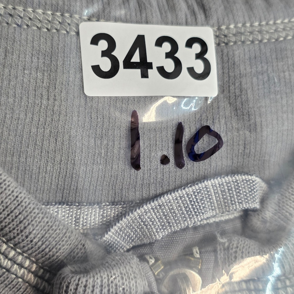 Tommy Bahama Tobago Bay Men's XXL Gray Cotton Tencel Quarter Zip Pullover Marlin - Picture 15 of 15